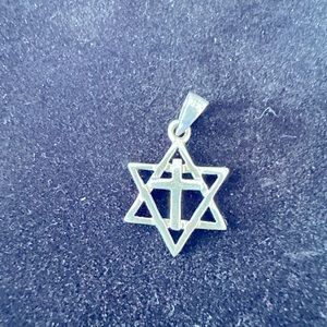 James Avery Retired Star of David with Cross